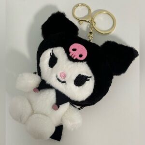 Kuromi Plush Keychain